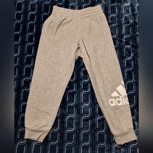 Adidas Kids Light Gray Joggers